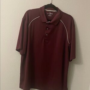 Grand Slam Burgundy Polo Shirt
